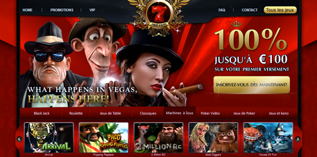 jouer sur le 7Red Casino