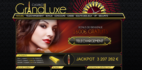 jouer sur le Grand Luxe Casino