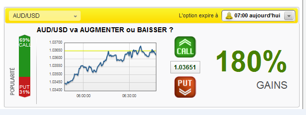 les options binaires