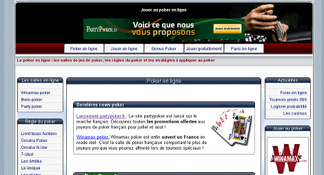 poker en ligne