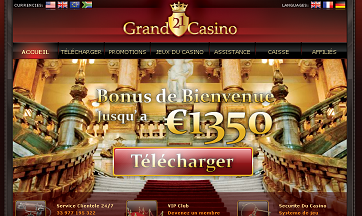 jouer sur le casino grand21